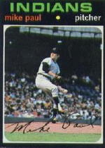 1971 Topps Baseball Cards      454     Mike Paul